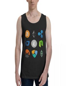 Men039s Tops Top Top Shirt Cryptocurrency Collection 1 Humour Graphic Coin Vest Men Set Funny Sans Sans Sans Shevel Garment5695070