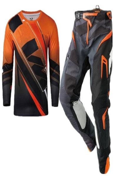 Men039s Chándales 2021 MX Motocross Gear Set MTB BMX Dirt Mountain Bike Jersey y pantalones Racing Motocicleta Ciclismo K5397676