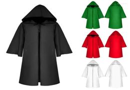 Men039s Trench Coats Adult Halloween Cape Hooded Cloak Fancy Dress Wicca Props Gothic Robe Festival Cosplay Clothing Suit Loose6860893