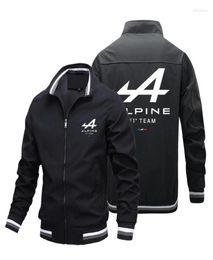 Men039s Trench Coats Alpine F1 Team Spring and Automn Zipper Jacket Men39s Pocket Casual Sportswear Tardigan Outdoor 3624933