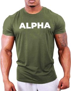 MEN039S T -shirt Sportoefening Vrije vrijetijdsbrief Alpha Trend Fitness5331348