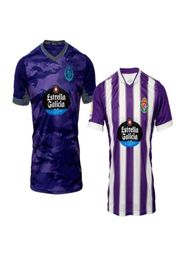 Heren039s T-shirts 2021 2022 Real Valladolid Thuis Uit SANCHEZ GUARDIOLA PLANO Shirt Camiseta Futbol Pucela Shirts9098153