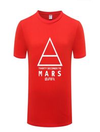 Men039S t -shirts 30 dertig seconden voor Mars 30stm rock rap heren mannen t -shirt t -shirt 2021 korte mouw o nek katoen casual tshir7294784