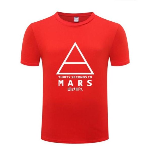 Men039s Camisetas 30 treinta segundos a Marte 30stm Rock Rap Hombres Camiseta Camiseta 2021 Manga corta O Neck Algodón Tshir5237679