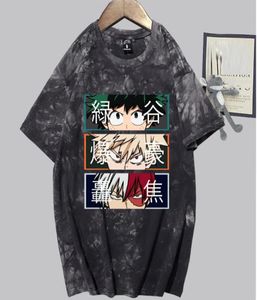 Men039s Tshirts Anime So Todoroki Bakugou deku y2k mi héroe Academia THOCH