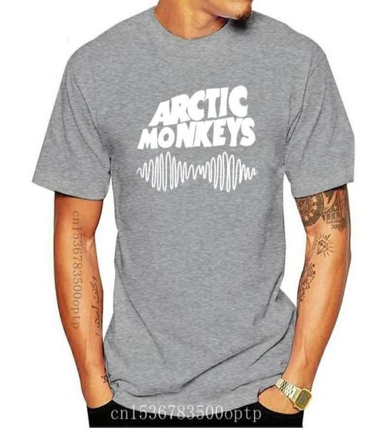 Men039s camisetas artices monkeys thirth indie rock music logo street wear black white1385252