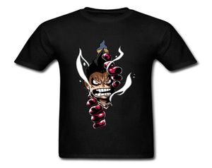 Men039s T-shirts Camiseta De Una Pieza Para Hombre Luffy Gear 4 Crazy Camisetas Personalizadas Con Estampado En 3D Anime9476446