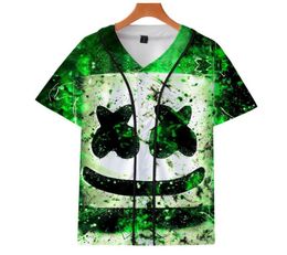 Men039s Camisetas Candy Band DJ Béisbol Camiseta Hip Hop Top Rapper 3d Print Summer Tshirt Women Women Tees Plus Size7153101