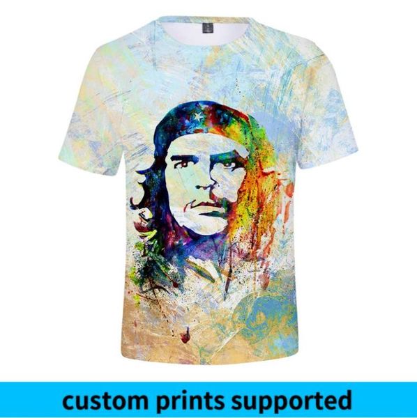 Men039s TShirts Che Guevara 3D imprimé mode t-shirt femmes hommes été à manches courtes 2022 style décontracté t-shirt à la mode Streetwea3929029