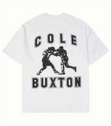 Men039s Tshirts Cole Buxton Tshirt Men Femmes T-shirt de haute qualité Slogan Imprimé à manches courtes T-shirt Men Vêtements W9