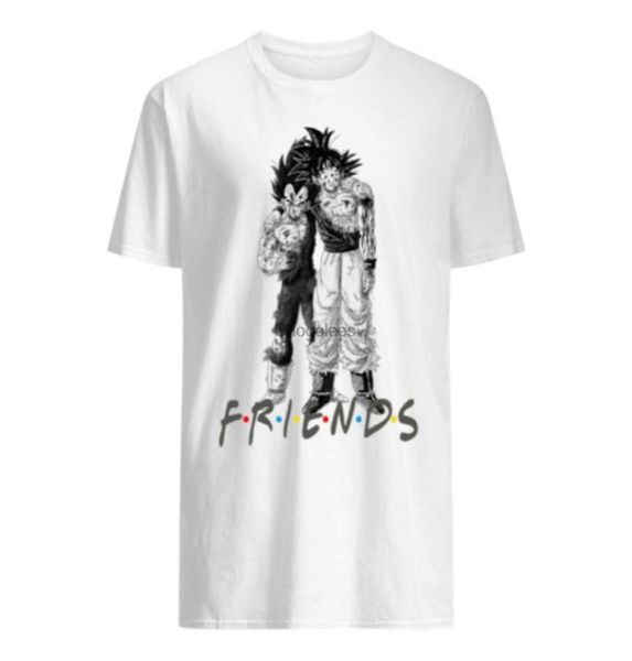 Men039s Tshirts Goku et Vegeta Friends Shirt012345673827782