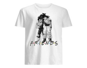 MEN039S T -shirts Goku en Vegeta Friends Shirt012345677074330