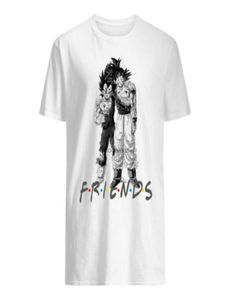 Men039s T-shirts Goku et Vegeta Friends Shirt012345672225547