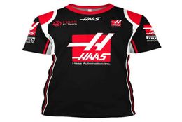 Men039s T-shirts Haas Running Team T-shirt 3D-geprinte auto Street Wear Fashion Sports7450499