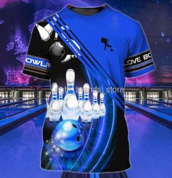 Men039s Camisetas Kaus Bowling Baru 2022 Kaus Pria Atasan Olahraga Jersey Lengan Pendek Kasual Lehero Musim Panas Uniseks Pakai8262174