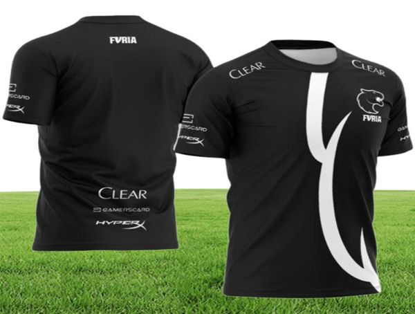 Men039s camisetas kscerato art csgo eSports Team Furia Jersey Yuurih Fans de las camisetas Nombre personalizado de uniformes negros Sudadera3850481