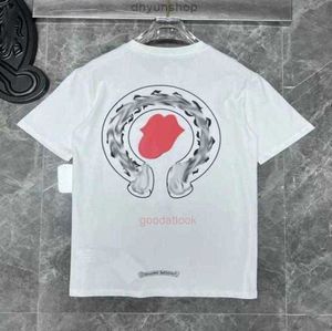 Men039s Camisetas Camiseta de moda de lujo Ch Marca Chromees Tees Diseñador Mujeres Sánscrito Pareja Camiseta Sudadera Herradura Flowe8257293