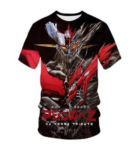 MEN039S T -shirts Mazinger Z Anime Movie Robot Streetwear 3D -print T -shirt Fashion Casual TShirtMen039S9881235