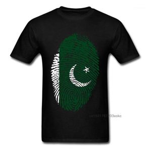 Men039s T-shirts Pakistan drapeau empreinte digitale hauts hommes t-shirt style ample t-shirt été hip hop t-shirt vêtements uniques coton Tshir1919536