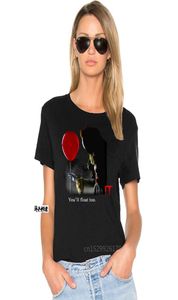 Men039s t-shirts Pennywise t-shirt Clown It Stephen King t-shirt film effrayant vous Ll flotter aussi montrer titre Original 3539037