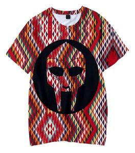 Men039s Camisetas Rapero MF DOOM Camiseta Moda Hip Hop 3D Hombres Streetwear Retro Gótico Camiseta de manga corta Camiseta de verano Plus Siz4293617