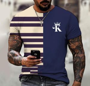 Men039s T-shirts Sexy Designer Beveelt Vintage Koning Kroon Gedrukt T-shirt 3d Korte Mouw Vrouwen Tees Maat Xxs6xl9683506