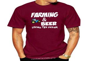 Men039s Tshirts Street Style Farm Bire Farmer Tractor Idées de cadeaux drôles Tee Shirt Design5277462