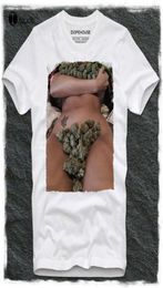 Men039s Camisetas T Sexy Girl KiFfer Bong Grass porno Porno Swag Bot Camiseta 8936597
