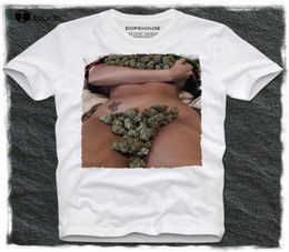 Men039s Camisetas T Sexy Girl KiFfer Bong Grass porno Porno Swag Bot Camiseta1273718