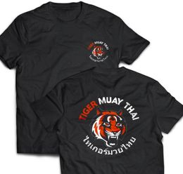 Men039s camisetas tigre muay thai kick boxing camiseta de verano algodón de manga corta para hombres camisetas tops tops harajuku streetwea9817434