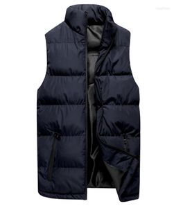 Men039s Vesten Katoenen Vest Heren Winterjassen Man Dikke Mouwloze Jassen Mannelijke Warm Gewatteerd Vest Gilet Veste HommeMen039s5348291