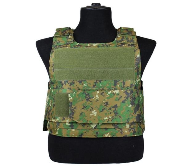 Men039s Gilettes de haute qualité Tops sans manches tactique Camo Camouflage Camouflage Swat Uniform CS Matter Vest Colete Militar2973046