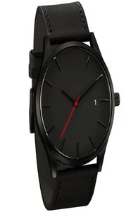 Men039s montre des sports montres minimalistes pour hommes montres en cuir horloge en cuir erkek kol saati relogio masculino reloj hombre 202171381
