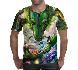Men039s Wear Designer T-shirts Animal Series Fashion 3Dprinted Tshirt Diy Fast Dry Breatchable Street Goth Loisking Round 7699280