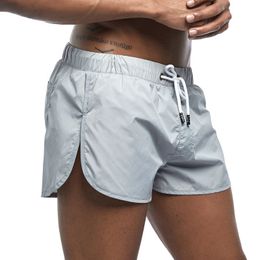 Menbriefs Sexy Shorts Homo Swim Wear Beach Shorts met voering Surf Board Sports Shorts Zwembroek Bermuda Badpak