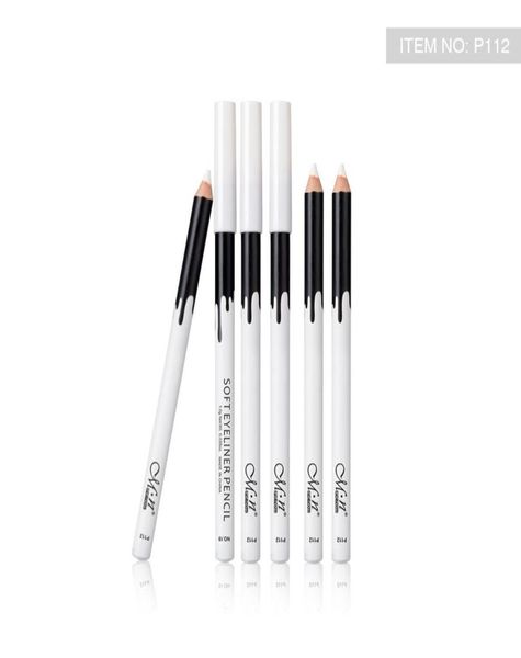 Menow P112 12 Piecesbox Makeup Wood Silky Cosmetic White Soft Eyeliner Crayon Crayon Highplighter Crayon1304974