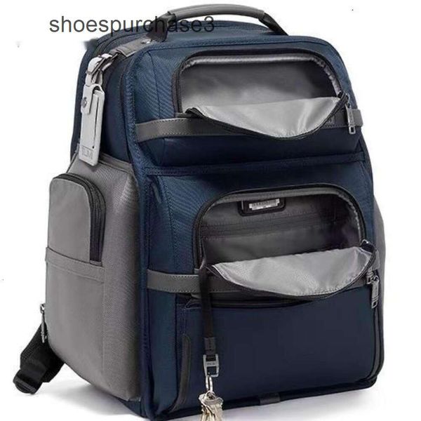 Hommes 2603578 Série TUUMIS Navy Pack Bookbag Livres Designer Sacs à main Alpha3 Sac à dos TUUMIS Bleu Contraste Gris Mode Homme Comput FOH7