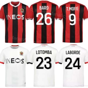 Hommes 28 BOUDAOUI Soccer Jerseys OGC Nice 20 ATAL 55 NDAYISHIMIYE 4 DANTE 26 BARD 11 SANSON 6 TODIBO 23 LOTOMBA MOFFI 24 LABORDE 29 GUESSAND Kits de maillots de football 23/24 Club