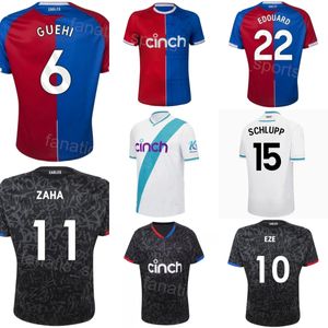 Hommes 28 DOUCOURE Soccer Jersey 2 WARD 9 Ayew 15 SCHLUPP 6 GUEHI 22 EDOUARD 16 ANDERSEN 11 ZAHA 6 GUEHI 10 EZE 3 MITCHELL Maillots de football Kits Team Club 23-24 ShuiJingGong