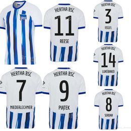 Heren 31 DARDAI voetbalshirts Hertha BSC Berlin 20 KEMPF 19 DUDZIAK NIEDERLECHNER TABAKOVIC REESE PREVLJAK WINKLER DARDAI LEISTNER voetbalshirttenues 2023 24 Club