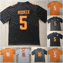 Mens #5 Hendon Hooker College Womens #11 Jalin Hyatt Youth #16 Peyton Manning Kids Orange Black Gray White Jerseys