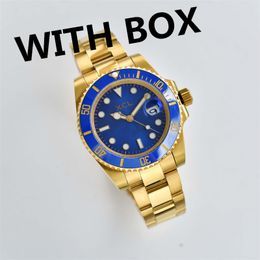 Mens AAA 41 mm Sapphire Glass Mirror Watch Montes Gift Rose Gold Strap Calendar Week Multicolor Dial Automatische beweging Polshorloges Vouwen gesp.