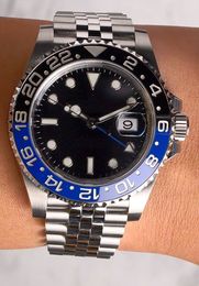 Mens aaa montre mode montres de haute qualité automatique 8215 mouvement 904L en acier inoxydable lumineux saphir étanche montres-bracelets montre avec boîte