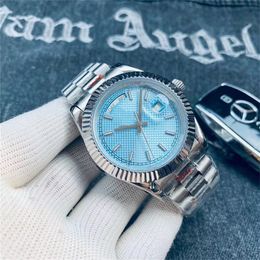 Hommes AAA montres jour date montre de créateur femmes 40mm automatique 904L en acier inoxydable orologio di lusso montres-bracelets classiques