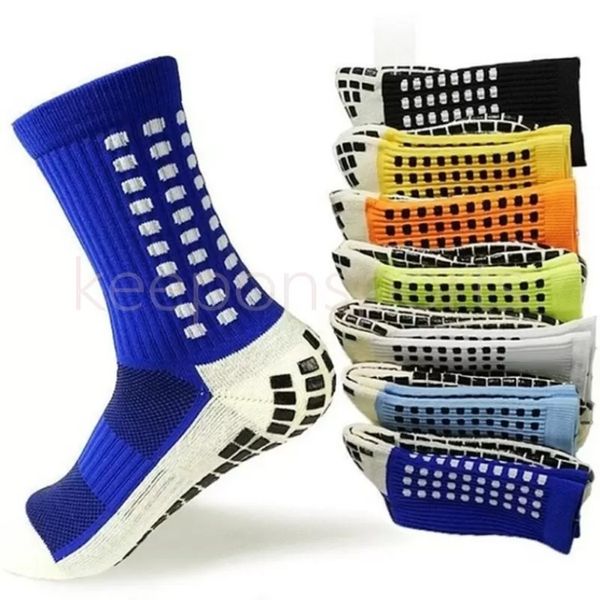 Calcetines de fútbol anti -slip masculino calcetines largos atléticos calcetines deportivos absorbentes para voleibol de fútbol de baloncesto que se ejecuta FY3332 AU17