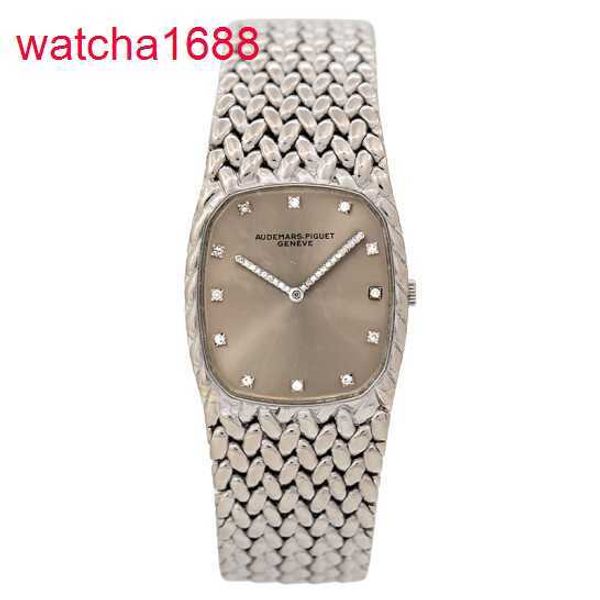 Mentille AP Wrist Watch 18K Or blanc Graded Diamond Manual Mécanique mode Watan Watch Luxury Luxury Watch Swiss Watch haut de gamme