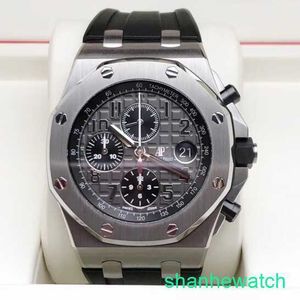 Heren AP Pols Watch Royal Oak Offshore Series Mens Automatisch machines Zwitserse waterdichte nachtlicht Datum Display Business Leisure 26470