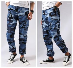 Pantalones BDU de combate del ejército para hombre, pantalones de carga de moda de camuflaje informales1