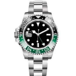 montres automatiques pour hommes à couronne gauche 41mm Swim classique affaires décontractées en acier inoxydable 904L vert noir céramique verre saphir Montres-bracelets montre de luxe cadeaux