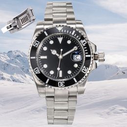 Mens Automatique mécanique céramique montres 41 mm en acier inoxydable complet Swimming Wrists Sapphire Luminous Watch U Factory Montre de Luxe